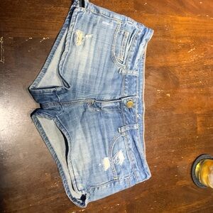 AE short shorts size 8